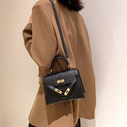 Vintage small square messenger bag