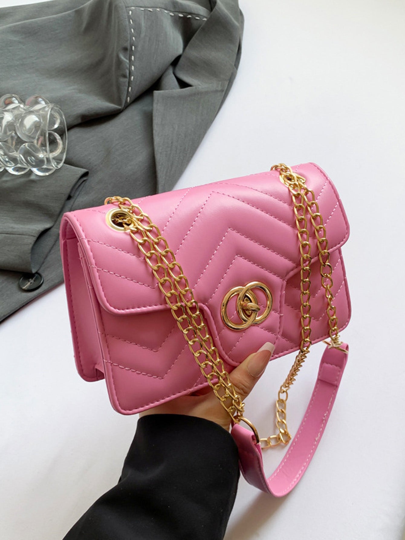 simple shoulder messenger bag