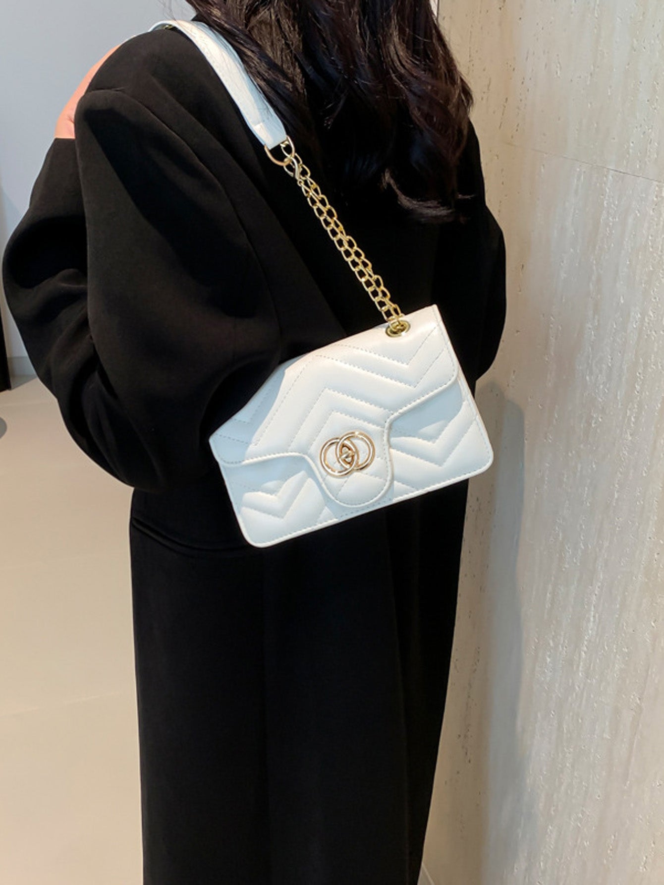 simple shoulder messenger bag