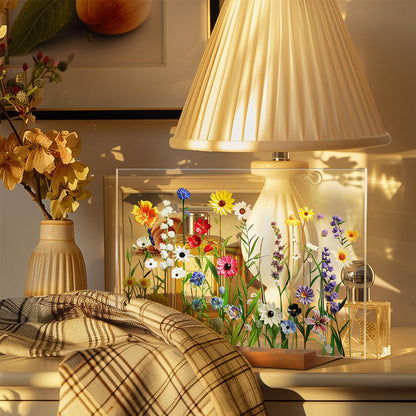 3D flower acrylic display stand