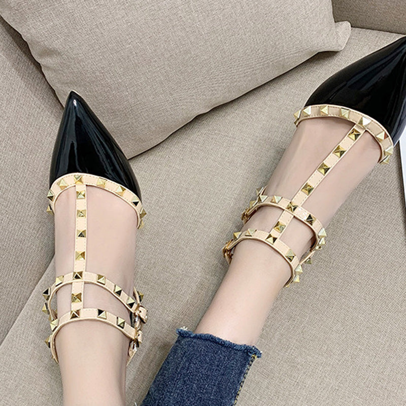 High-heeled casual shoes
