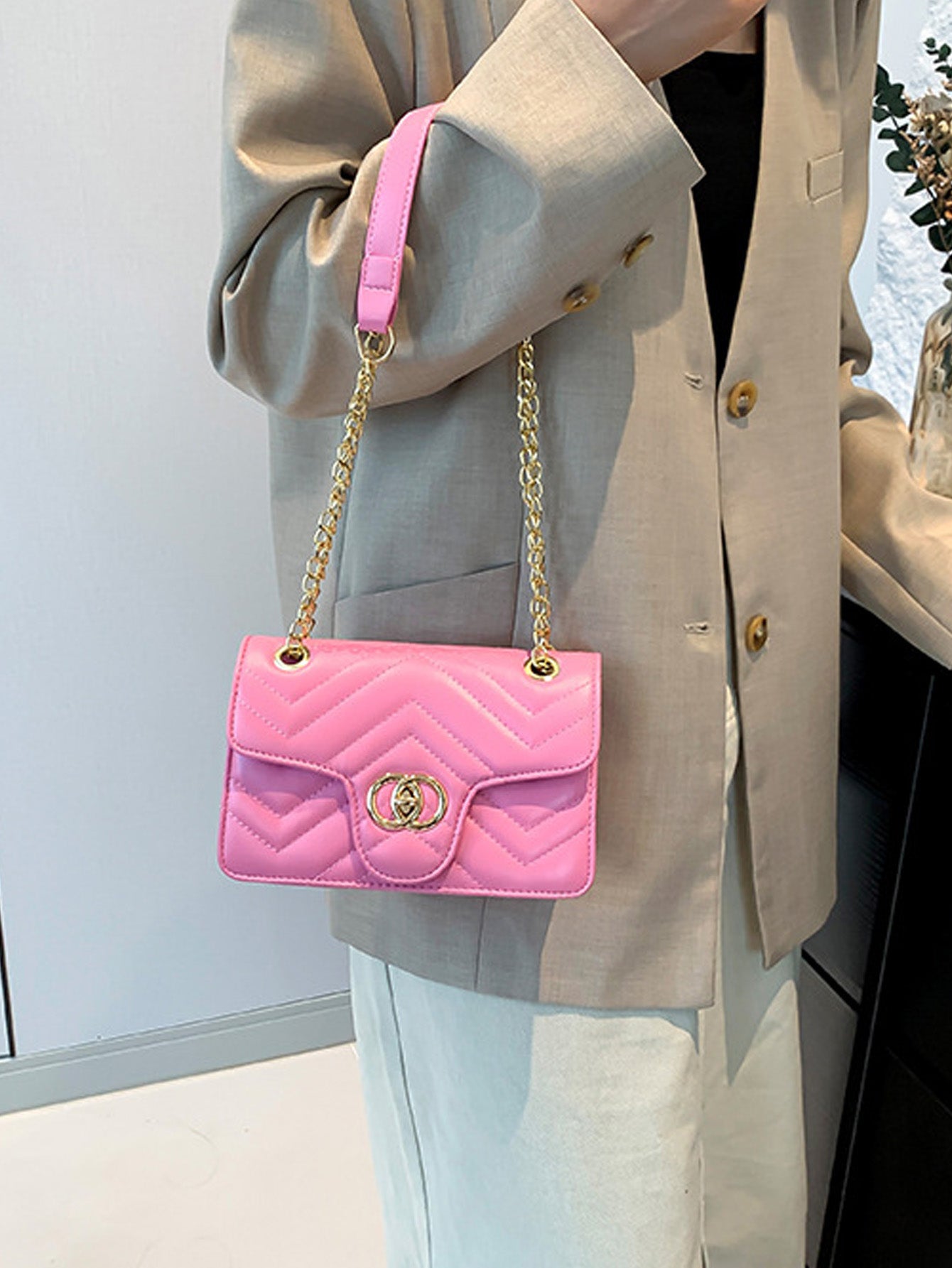 simple shoulder messenger bag