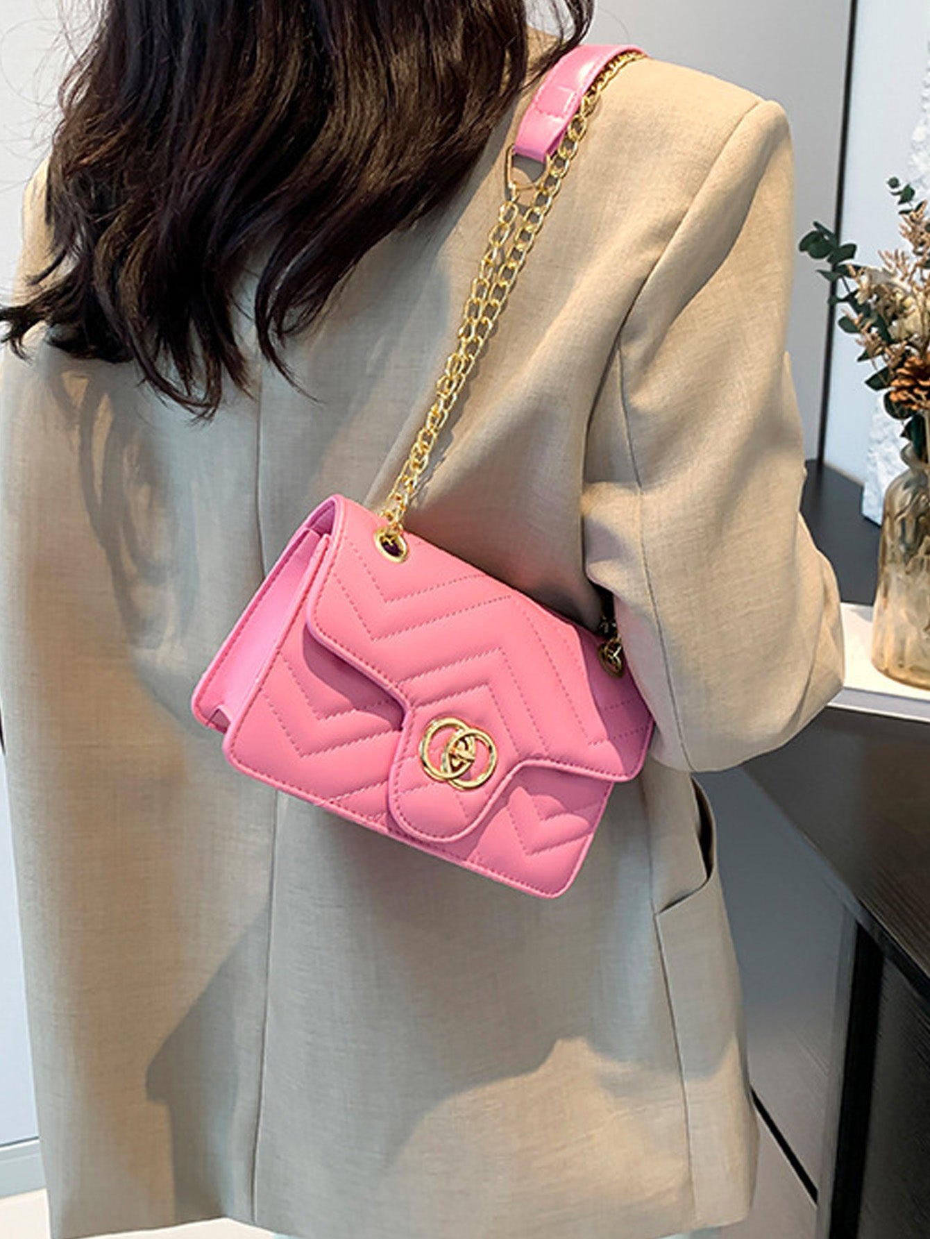 simple shoulder messenger bag