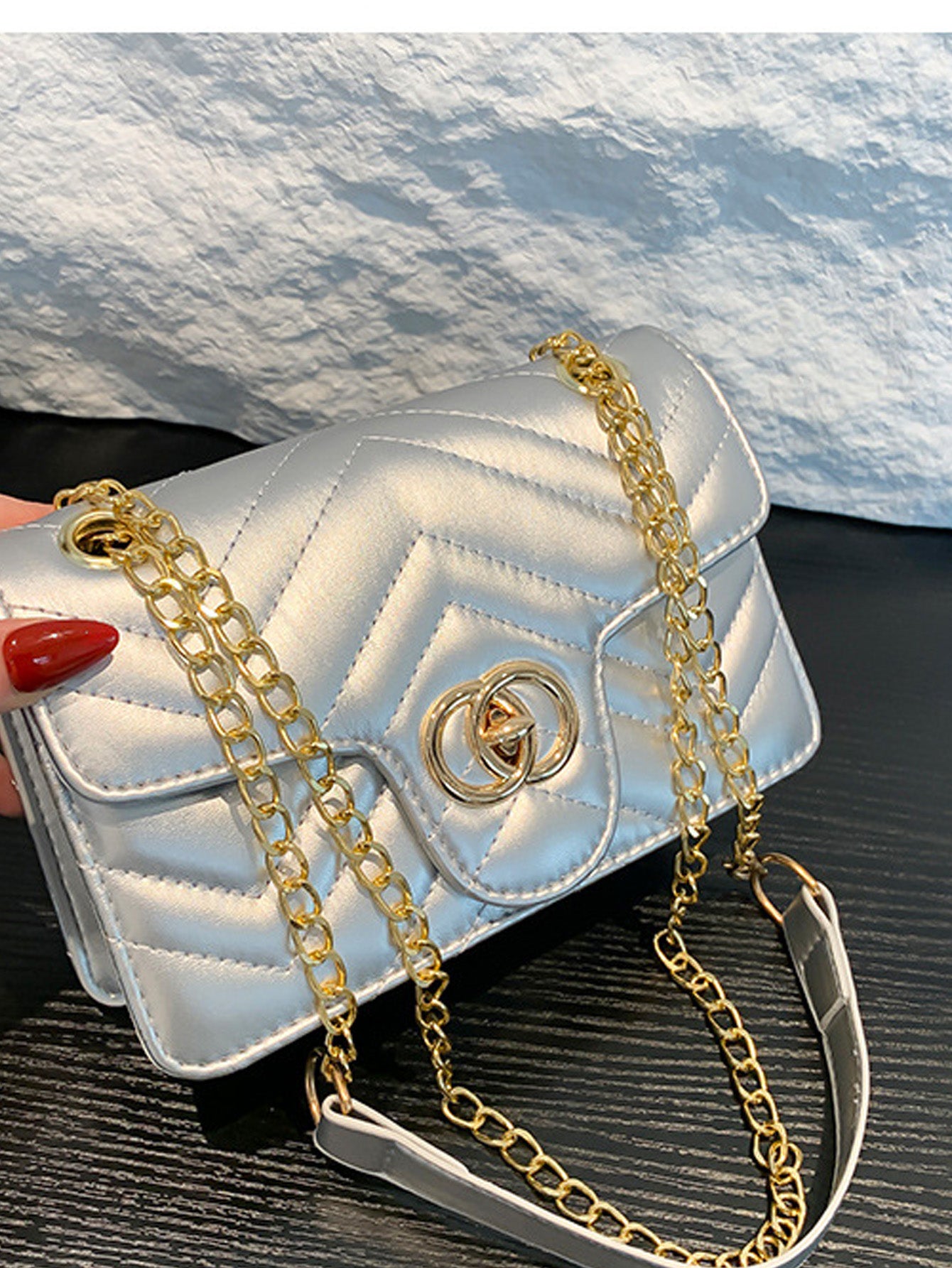 simple shoulder messenger bag