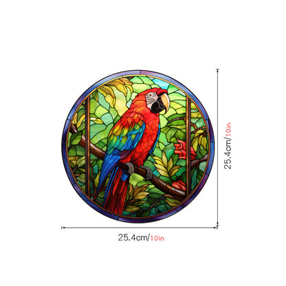 Bird strike warning stickers Colored static glass stickers
