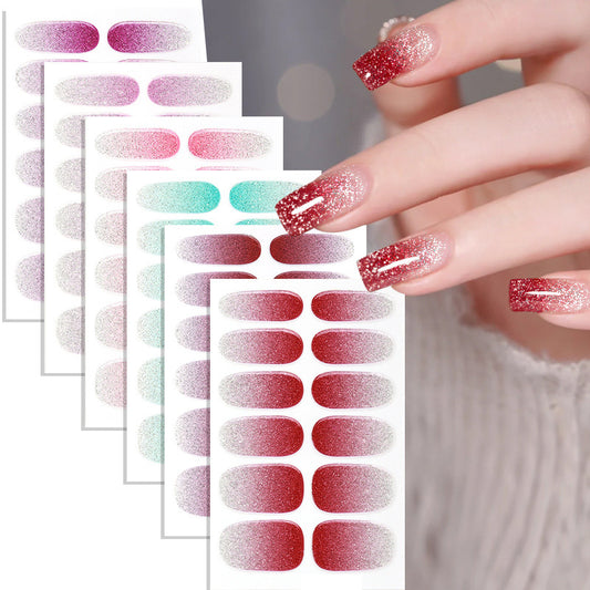 Waterproof nail stickers