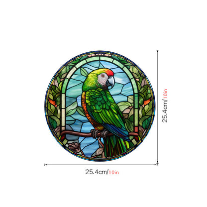 Bird strike warning stickers Colored static glass stickers