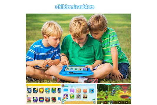 1+16GB Kids Tablet, Explosion-Proof Screen, Wi-Fi Version
