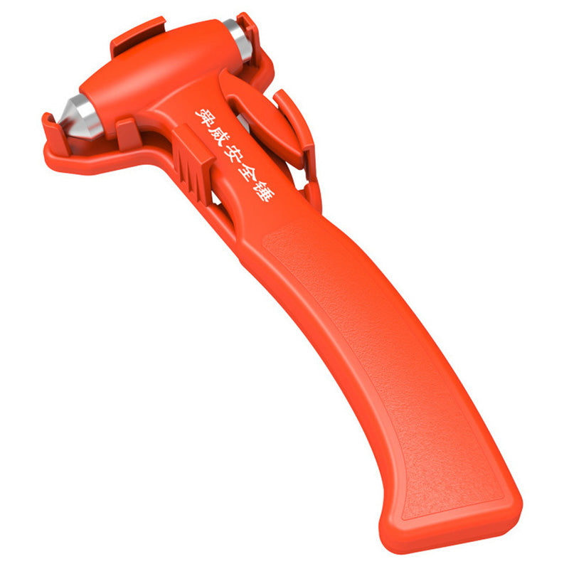Multifunctional car safety hammer