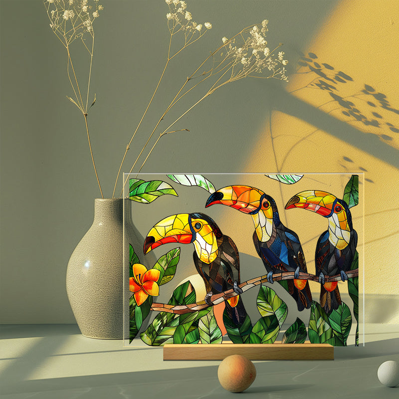 3D flower acrylic display stand
