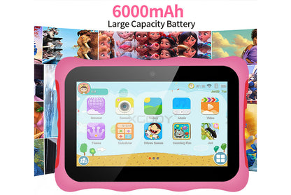 7-inch Kids Tablet with 1+16GB RAM, Two Colors Available