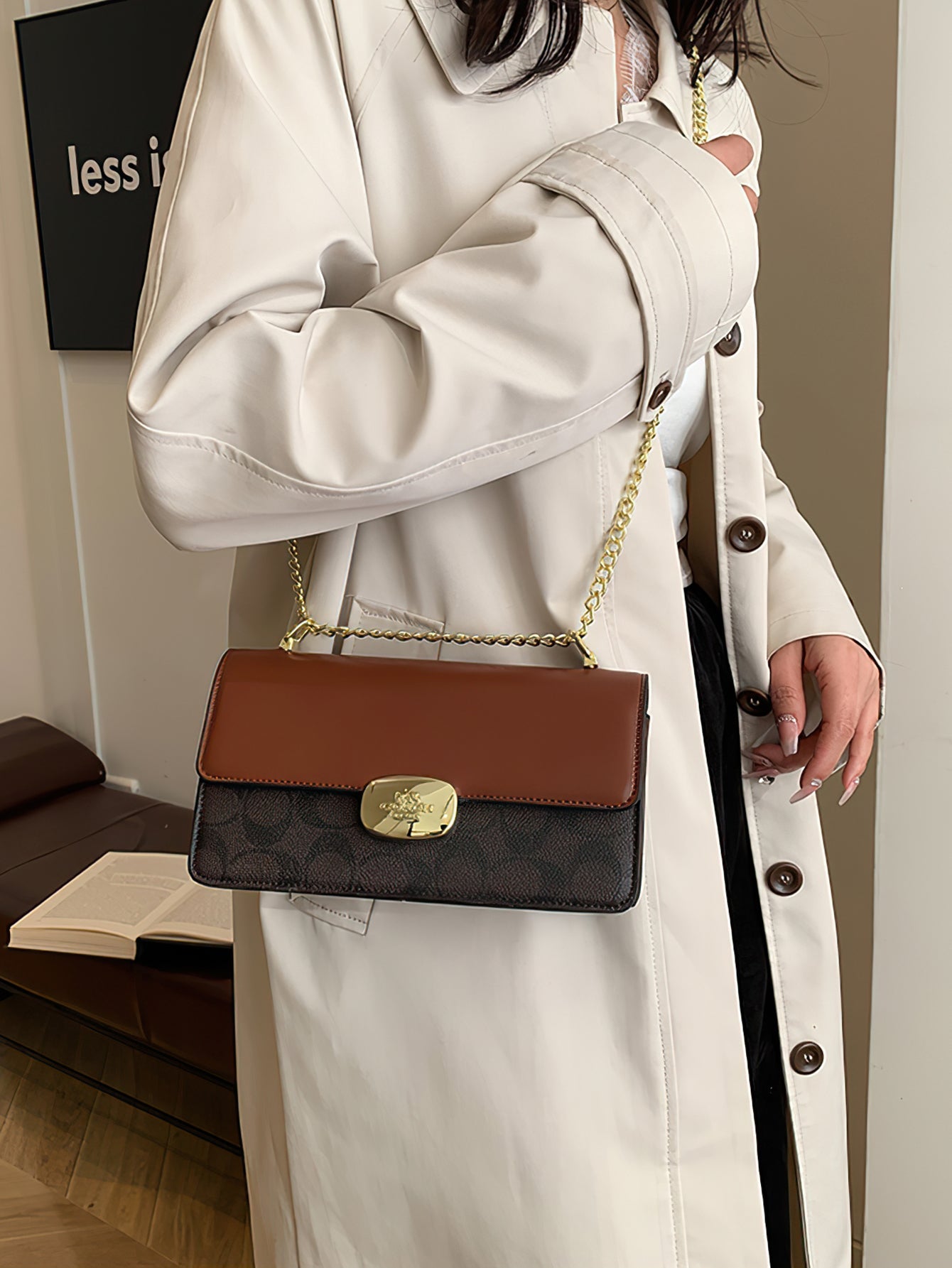 Chic Chain Crossbody Bag: Versatile Mini Square Bag for Effortless Style - 7 Colours