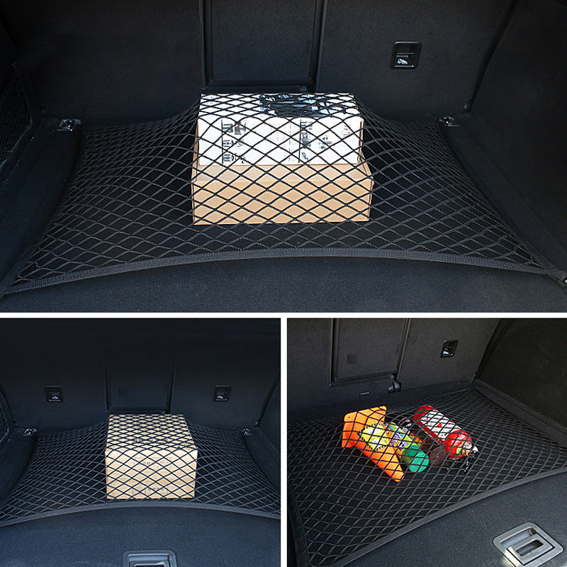 Car trunk fixed net bag