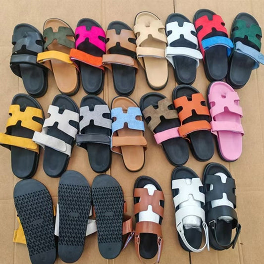 Velcro women's slippers