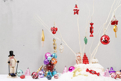 **Christmas Decorative Ball/Snowflake Set**