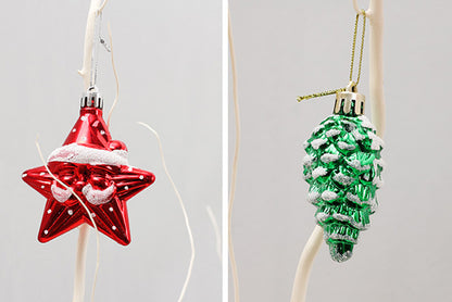 **Christmas Decorative Ball/Snowflake Set**