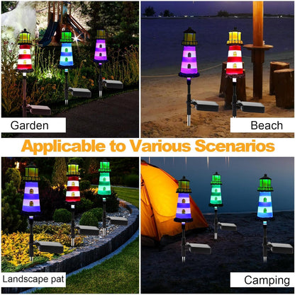 Solar Beacon LED Outdoor Decorative Light