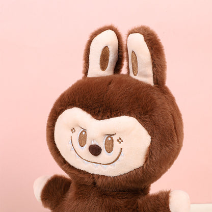 Breathing Labubu Plush Doll