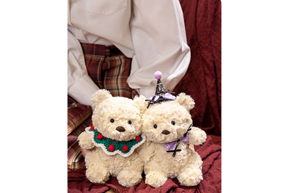 **Halloween Christmas Cubs Bear Plush Teddy Bear**
