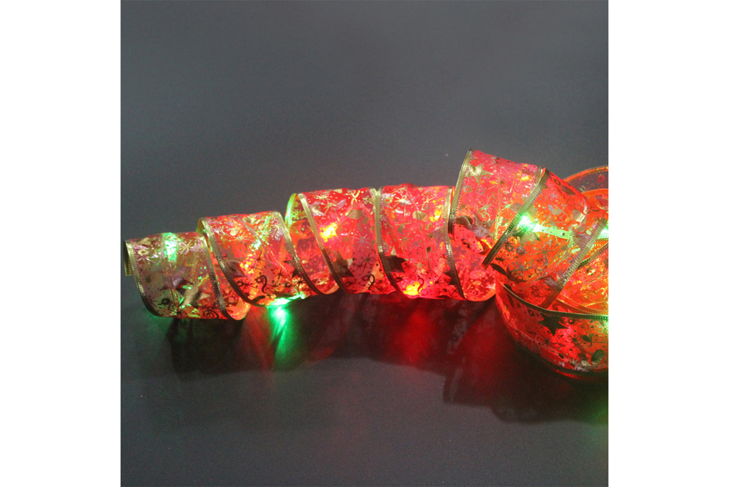 **Christmas Ribbon LED String Lights**