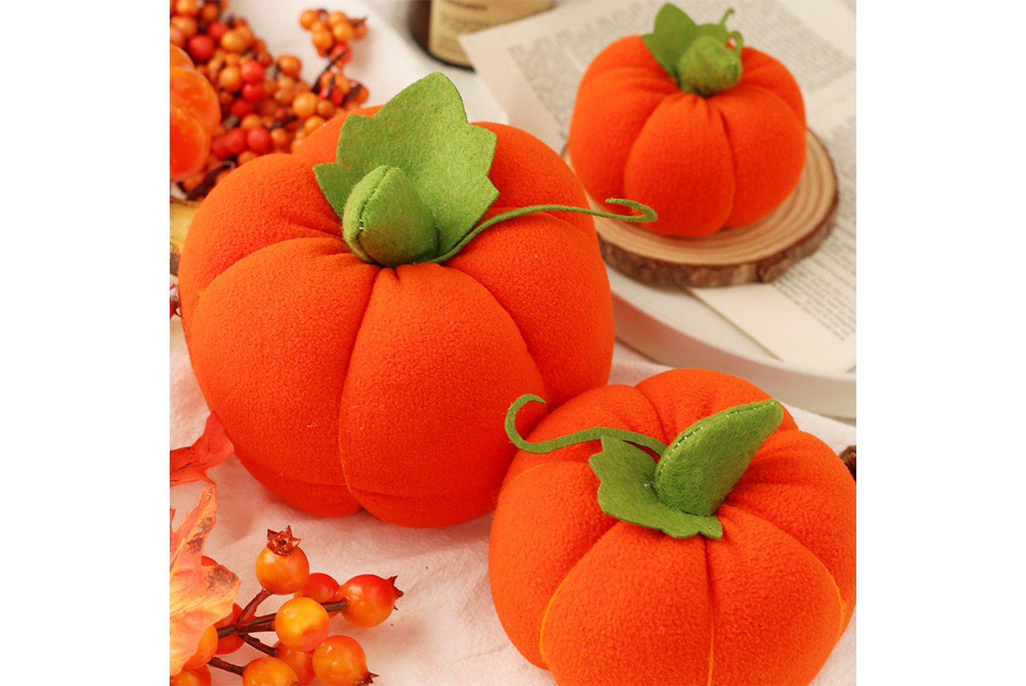 Halloween Simulated Pumpkin Plush Toy