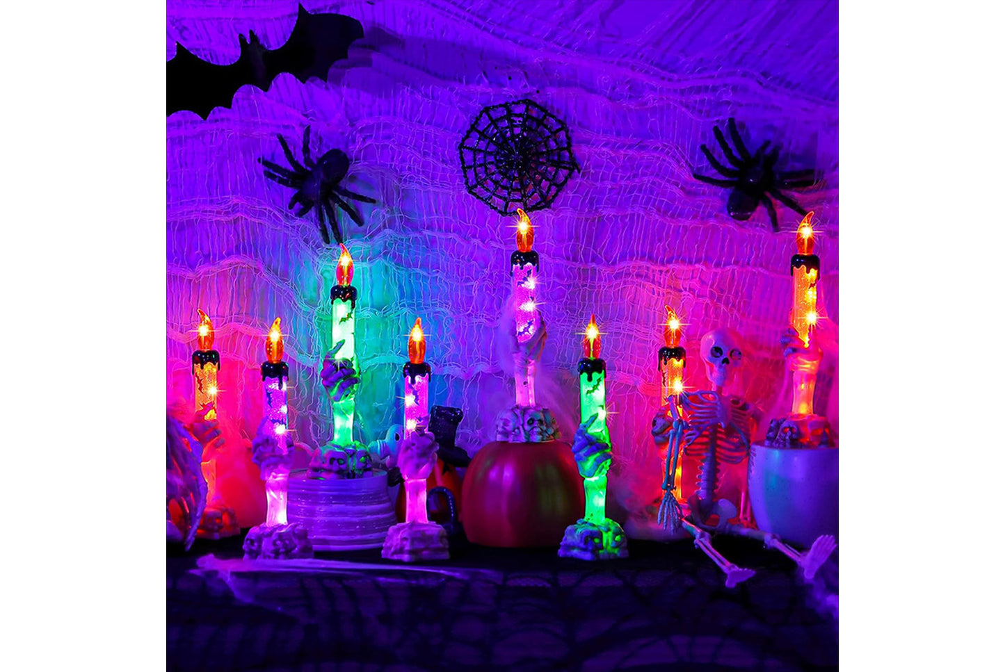 Halloween LED Ghost Hand Candle | Ghost Festival Themed Decoration Props