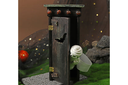 **Halloween Mummy Toilet Ornament | Horror and Funny Desktop Decoration**