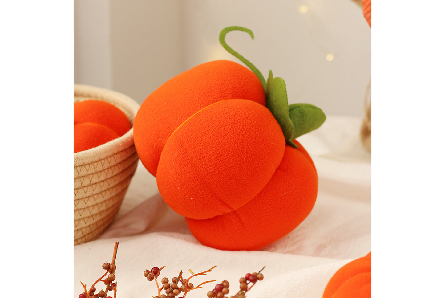 Halloween Simulated Pumpkin Plush Toy
