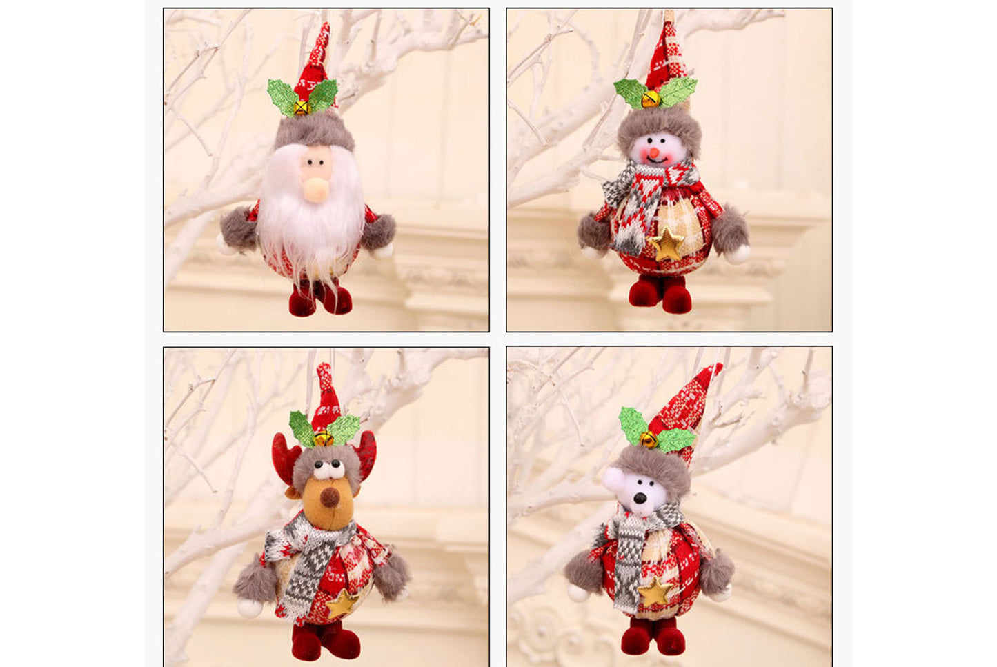 **Christmas Foam Fabric Ornament Decoration**