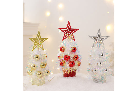 **Mini Wool Christmas Tree Ornament**