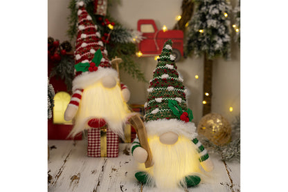 **Country-Style Glowing Rudolph Plush Toy**