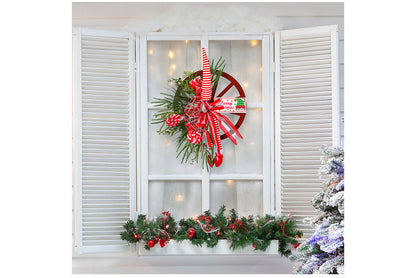 **Creative Christmas Elf Foot Wreath Ornament**