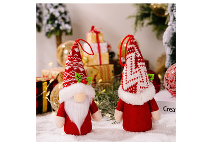 **Christmas Tree Pendant with Lights, Stars, Stripes, and Forest Elder**