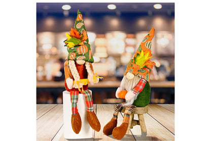Autumn Harvest Hanging Leg Figure