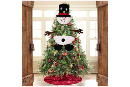 **Christmas Tree Top Star Creative Ornament Doll**