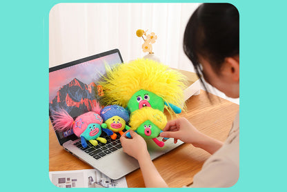 Funny Snot Bear Sausage Mouth Doll