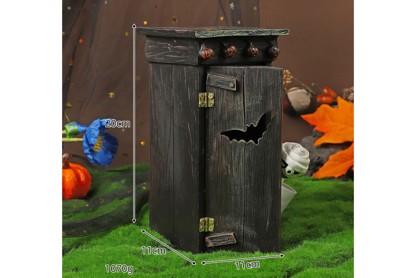 **Halloween Mummy Toilet Ornament | Horror and Funny Desktop Decoration**