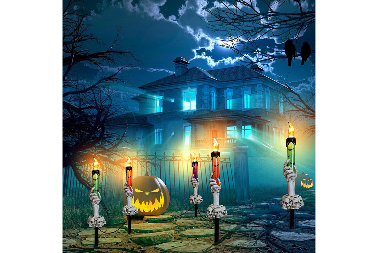 One-to-Five Garden Decorative Floor Lights