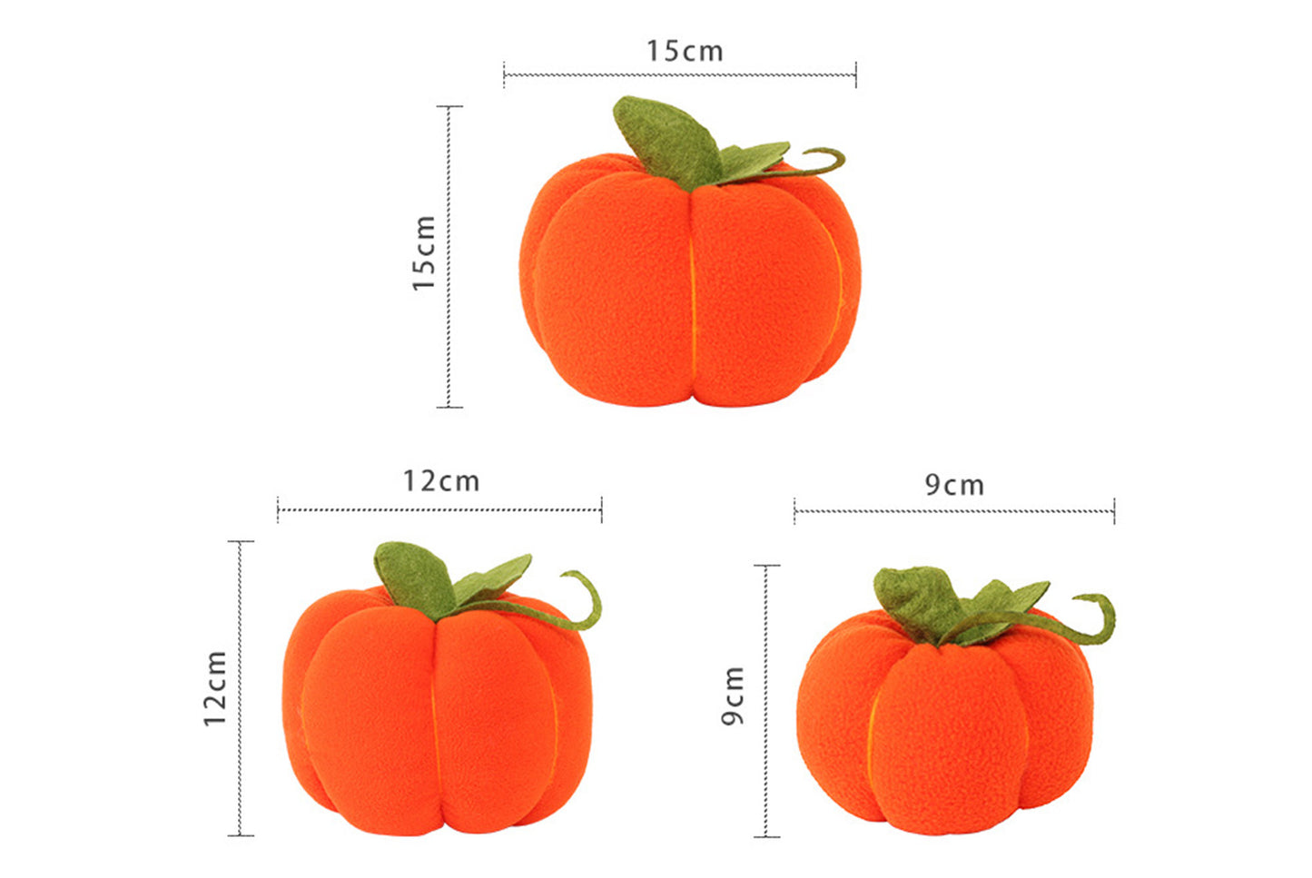 Halloween Simulated Pumpkin Plush Toy