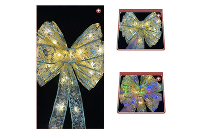 **Christmas Ribbon LED String Lights**