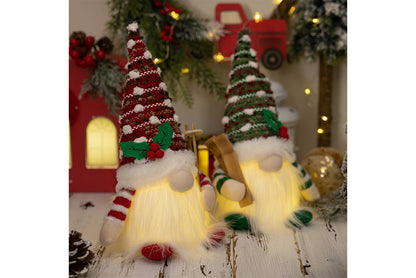 **Country-Style Glowing Rudolph Plush Toy**