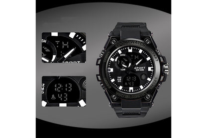 Waterproof sports electronic watch