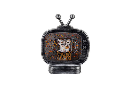 **Halloween TV Light | Ghost Skull Themed Desktop Ornament**