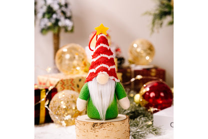 **Christmas Tree Pendant with Lights, Stars, Stripes, and Forest Elder**