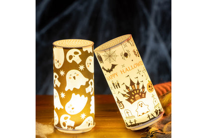 **Halloween Electronic Candle | Horror-Themed Decorative Ornaments**