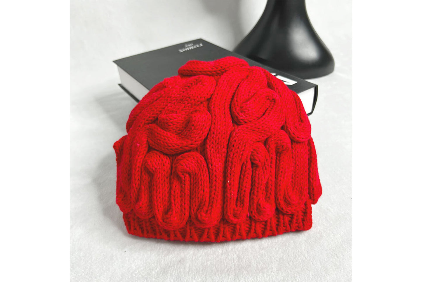 **Funny Dopamine Brain Flower Knitted Hat (Earflaped Knitted Hat)**