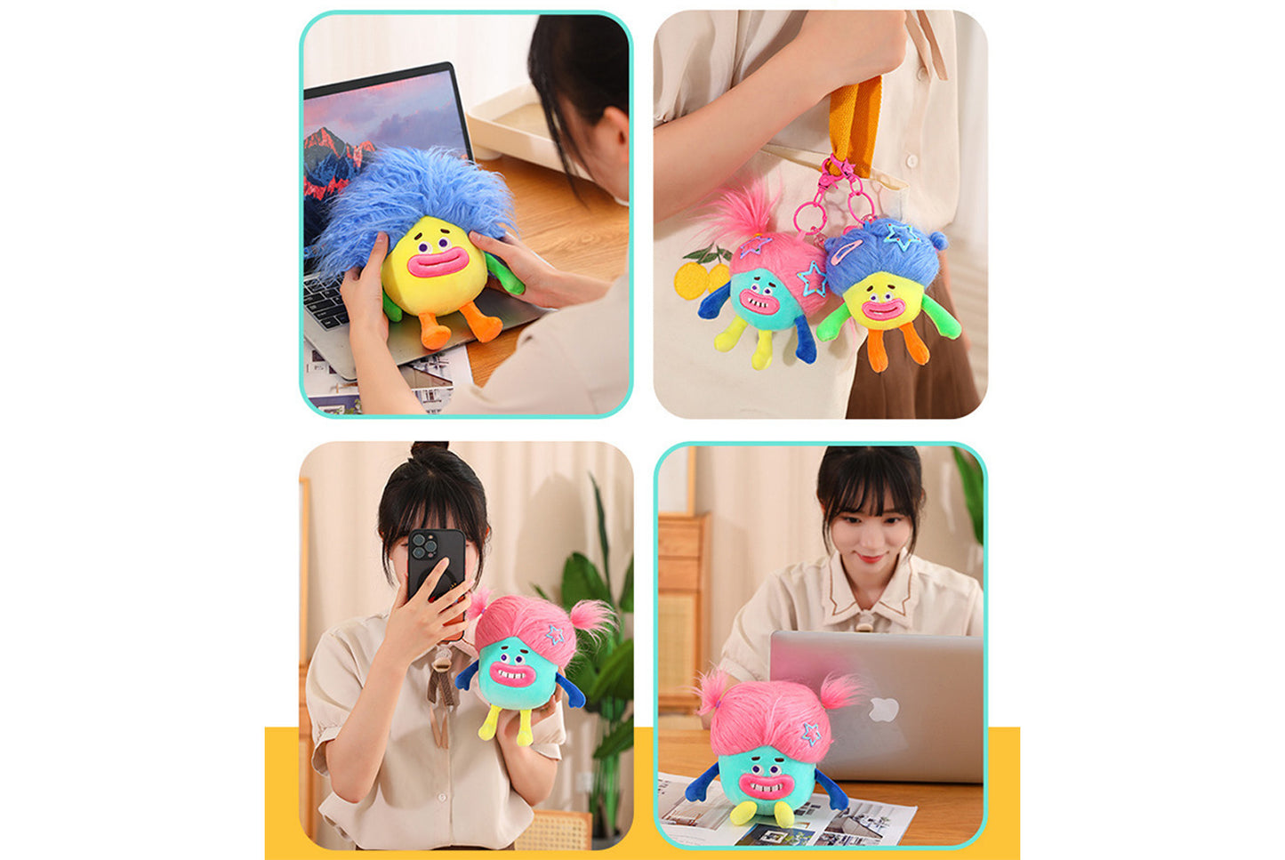 Funny Snot Bear Sausage Mouth Doll