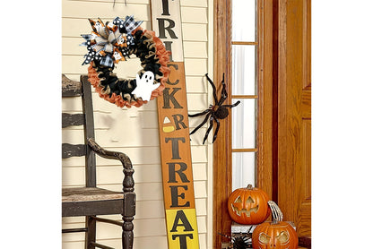 **Halloween Ghost Linen Garland | Ghost Festival Door Decoration**