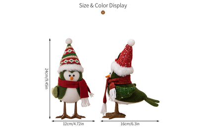 **Christmas Lighted Bird Figurine**