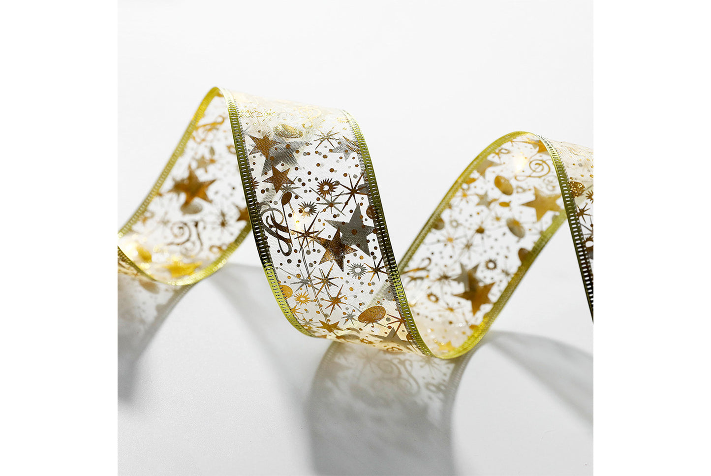 **Christmas Ribbon LED String Lights**